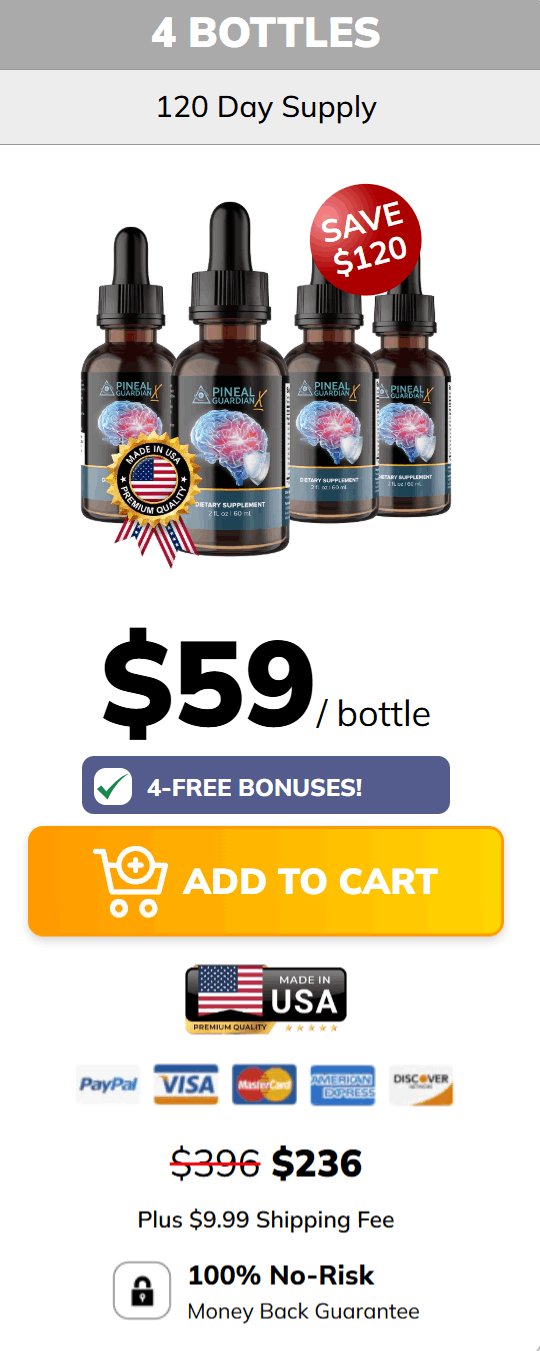 Pineal Guardian 4 bottle price